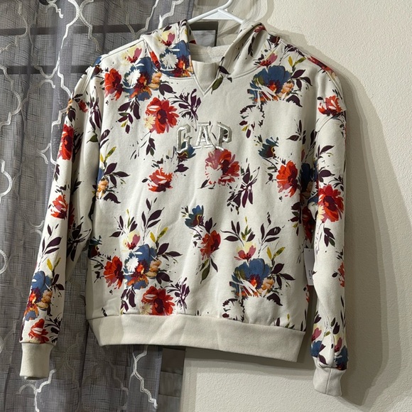 GAP Other - Gap Logo Floral Hoodie size 12